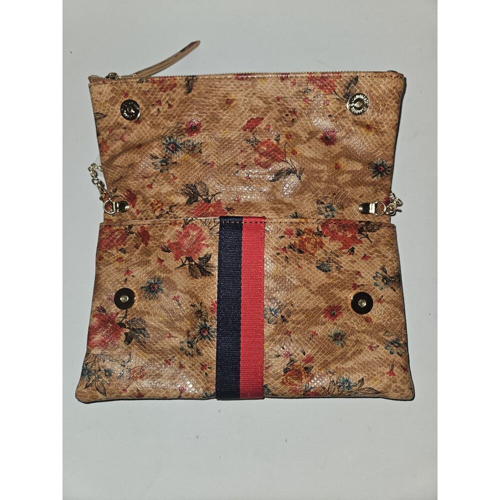New! Lot Of 2! Moda Luxe Ela Fold-Over Crossbody Clutch Handbag - Picture 6 of 13